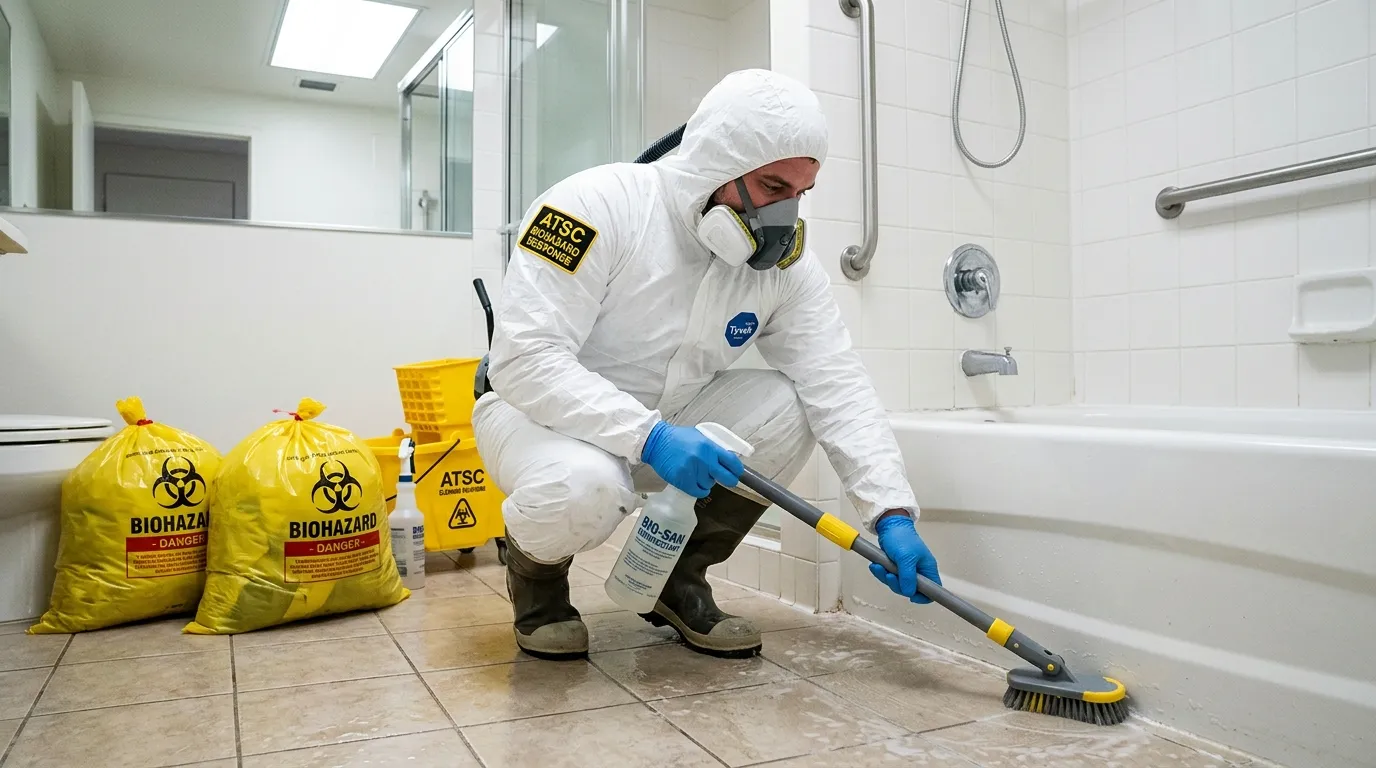 Decontamination equipment deployed for Blood Cleanup in Lake Purdy